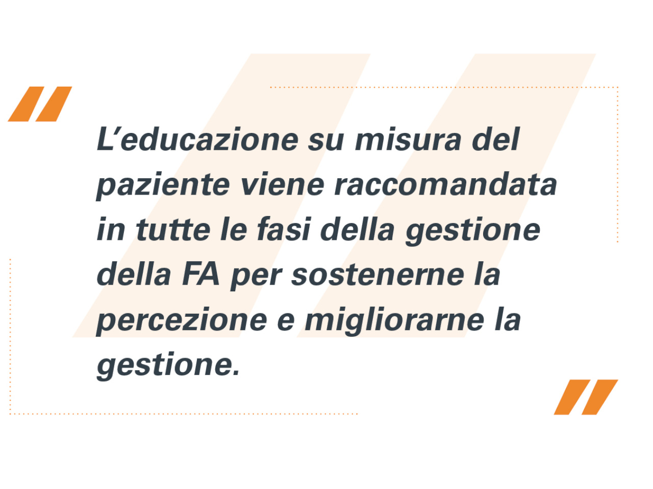 fibrillazione atriale paziente
